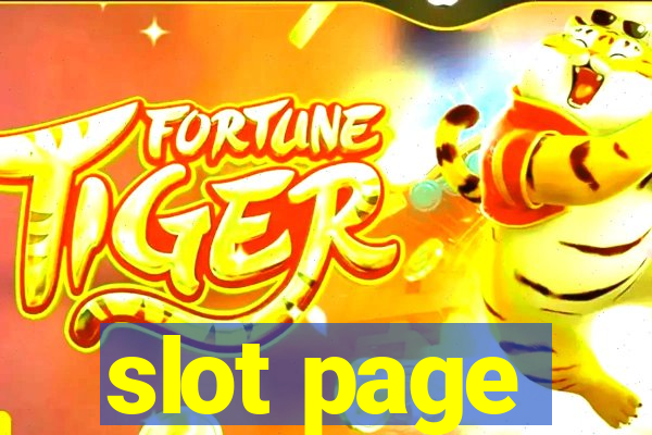 slot page