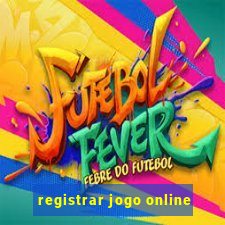 registrar jogo online