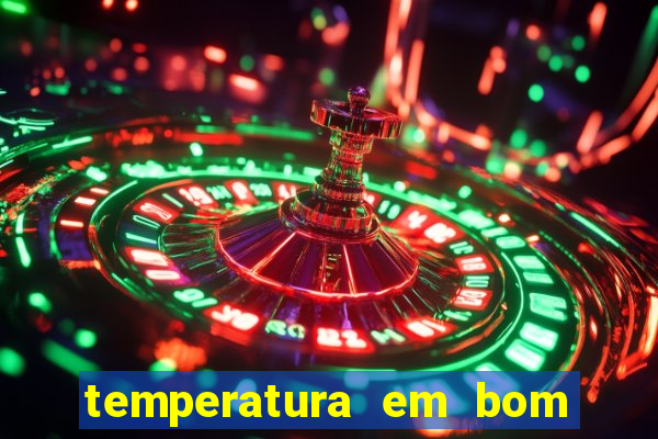 temperatura em bom jesus da lapa