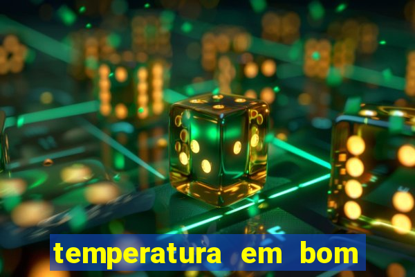 temperatura em bom jesus da lapa