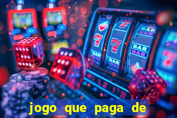 jogo que paga de verdade pelo pix