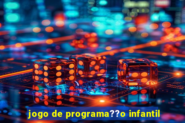 jogo de programa??o infantil