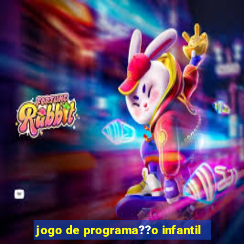 jogo de programa??o infantil