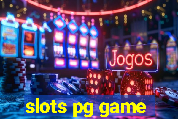 slots pg game