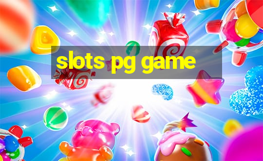 slots pg game