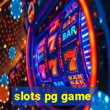 slots pg game