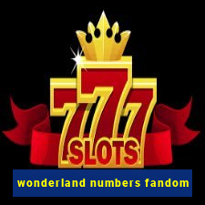 wonderland numbers fandom