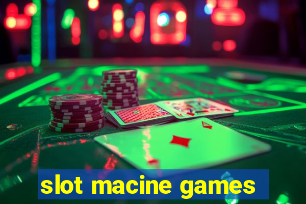 slot macine games