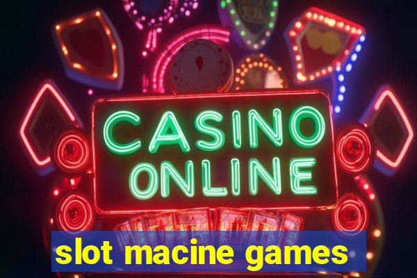 slot macine games