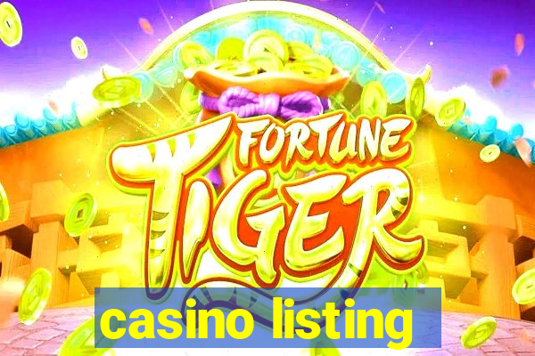 casino listing