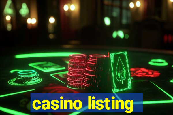 casino listing