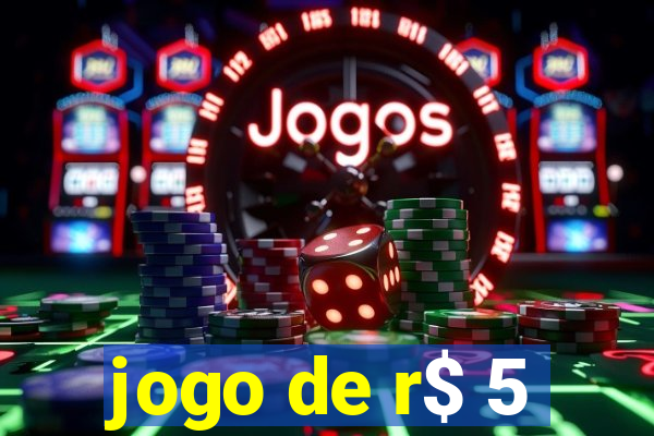 jogo de r$ 5