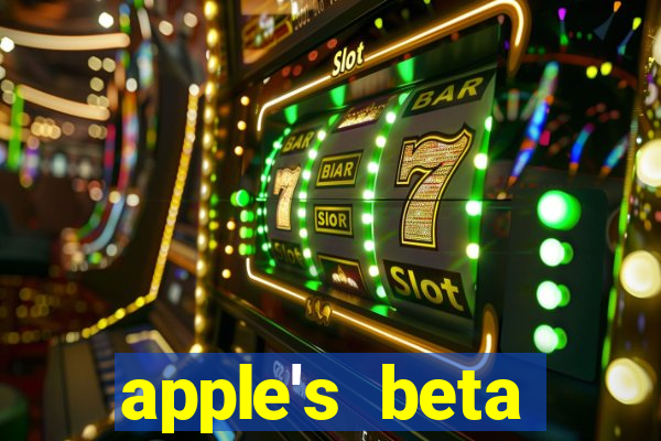 apple's beta software program