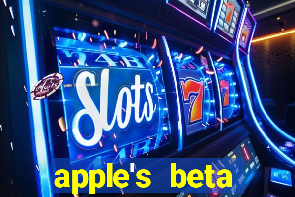 apple's beta software program