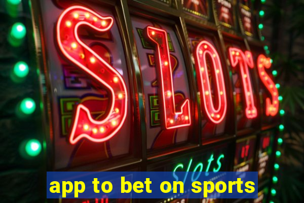 app to bet on sports