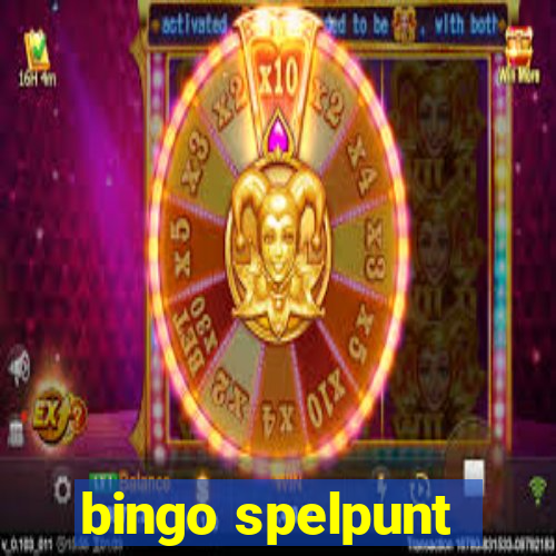 bingo spelpunt