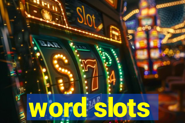 word slots