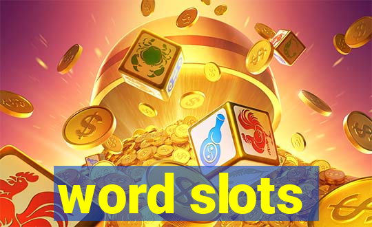 word slots