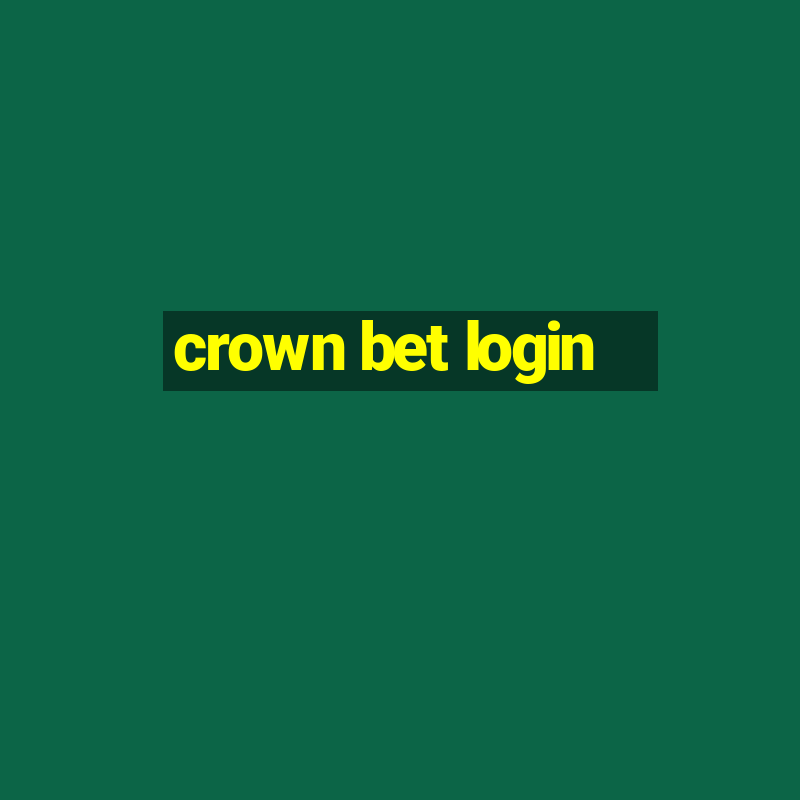 crown bet login