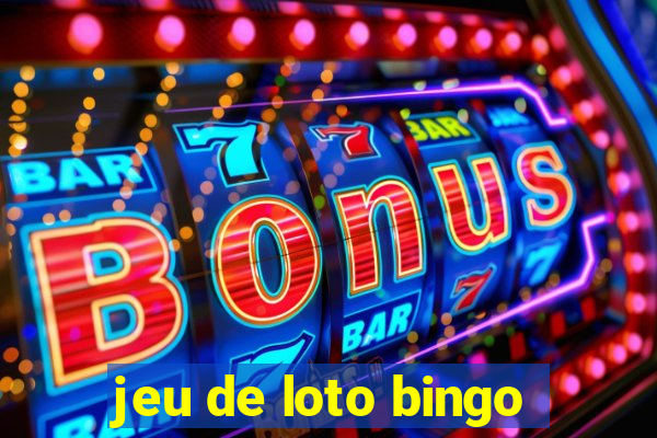 jeu de loto bingo