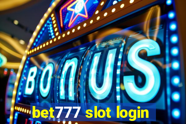 bet777 slot login