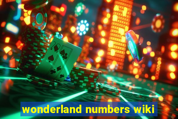 wonderland numbers wiki