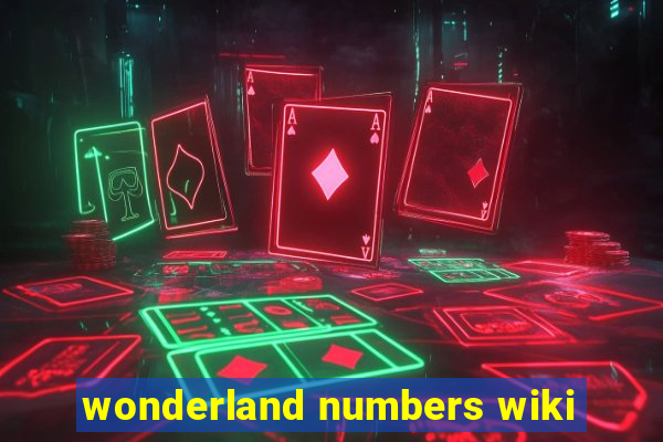 wonderland numbers wiki