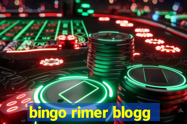 bingo rimer blogg