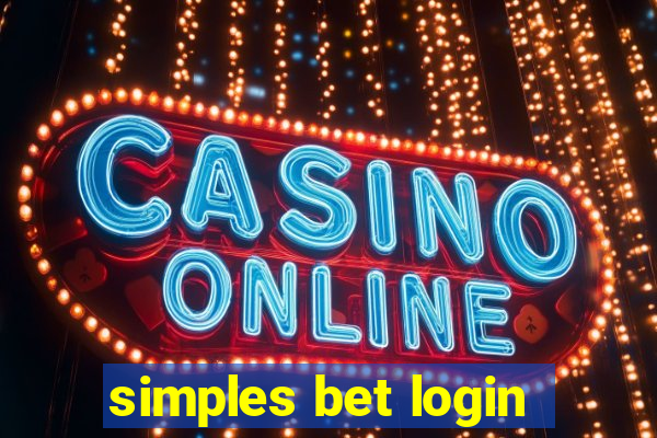 simples bet login