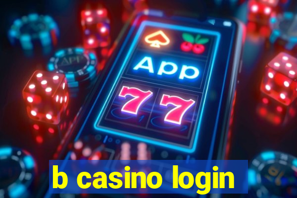 b casino login