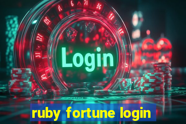 ruby fortune login