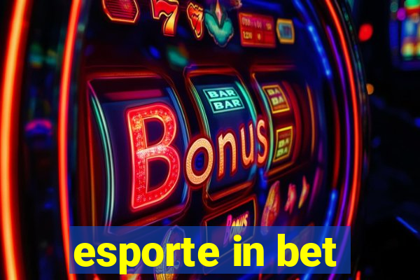 esporte in bet