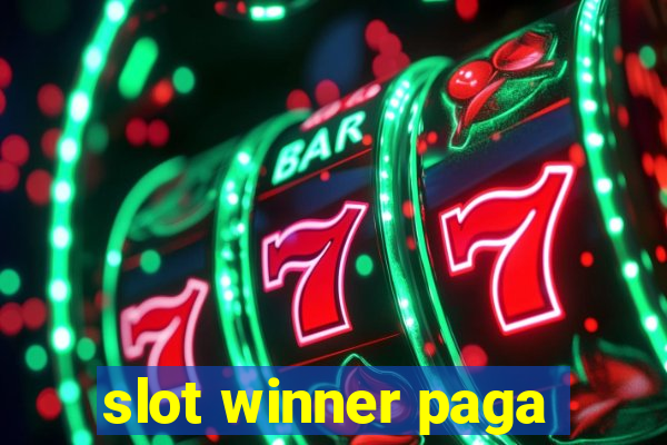 slot winner paga