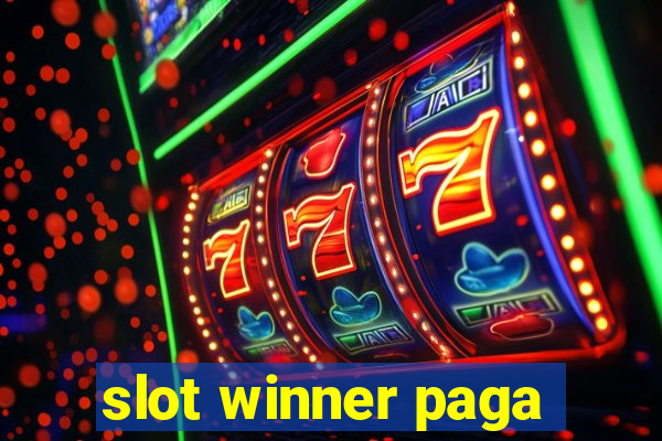 slot winner paga