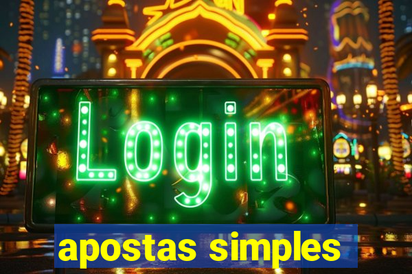 apostas simples