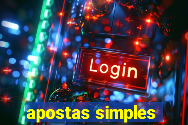 apostas simples