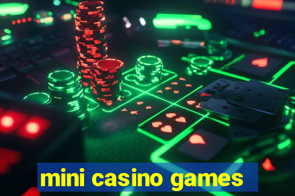 mini casino games