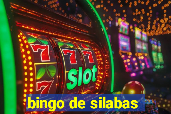 bingo de silabas