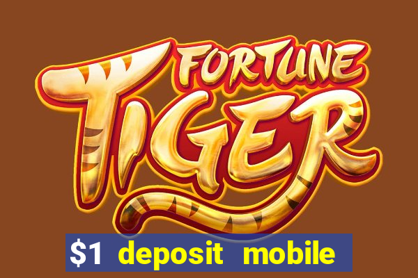 $1 deposit mobile casino australia