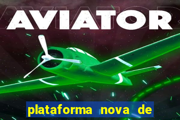 plataforma nova de jogos online