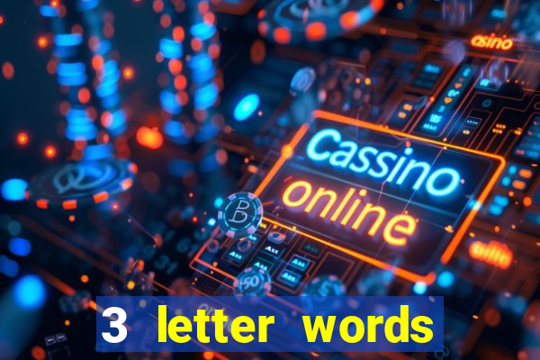 3 letter words from casino