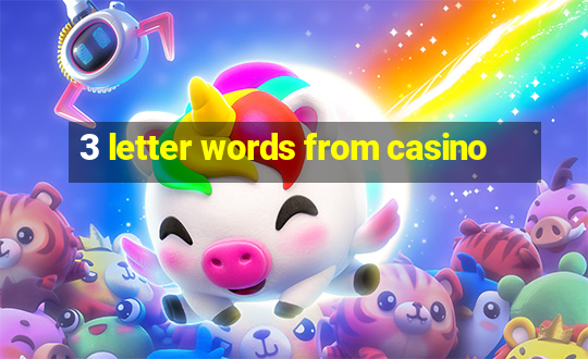 3 letter words from casino