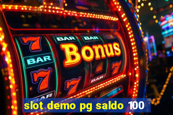 slot demo pg saldo 100