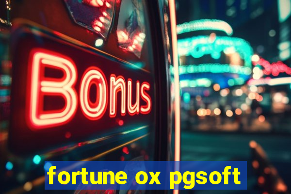 fortune ox pgsoft