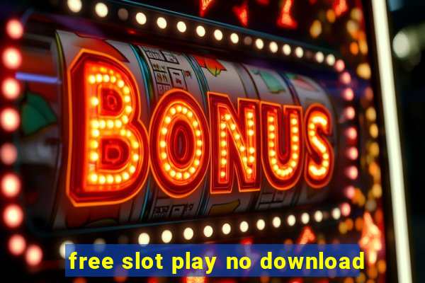 free slot play no download