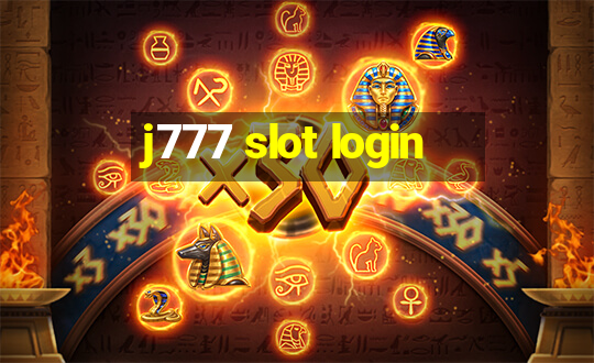 j777 slot login