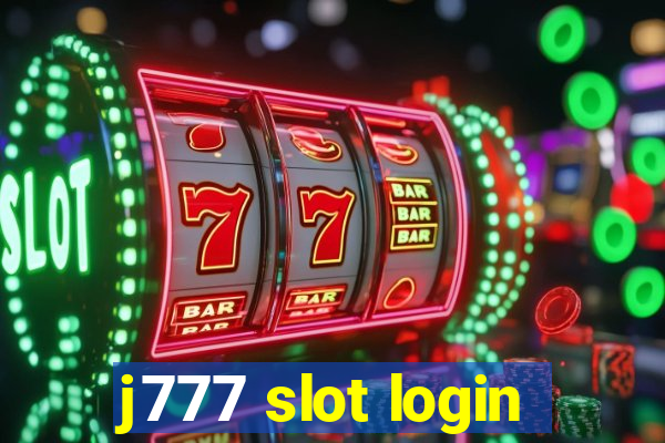 j777 slot login