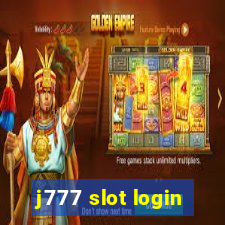 j777 slot login