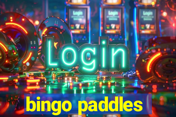 bingo paddles