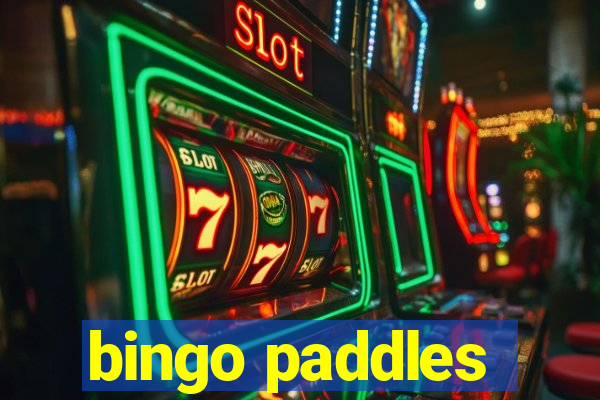 bingo paddles